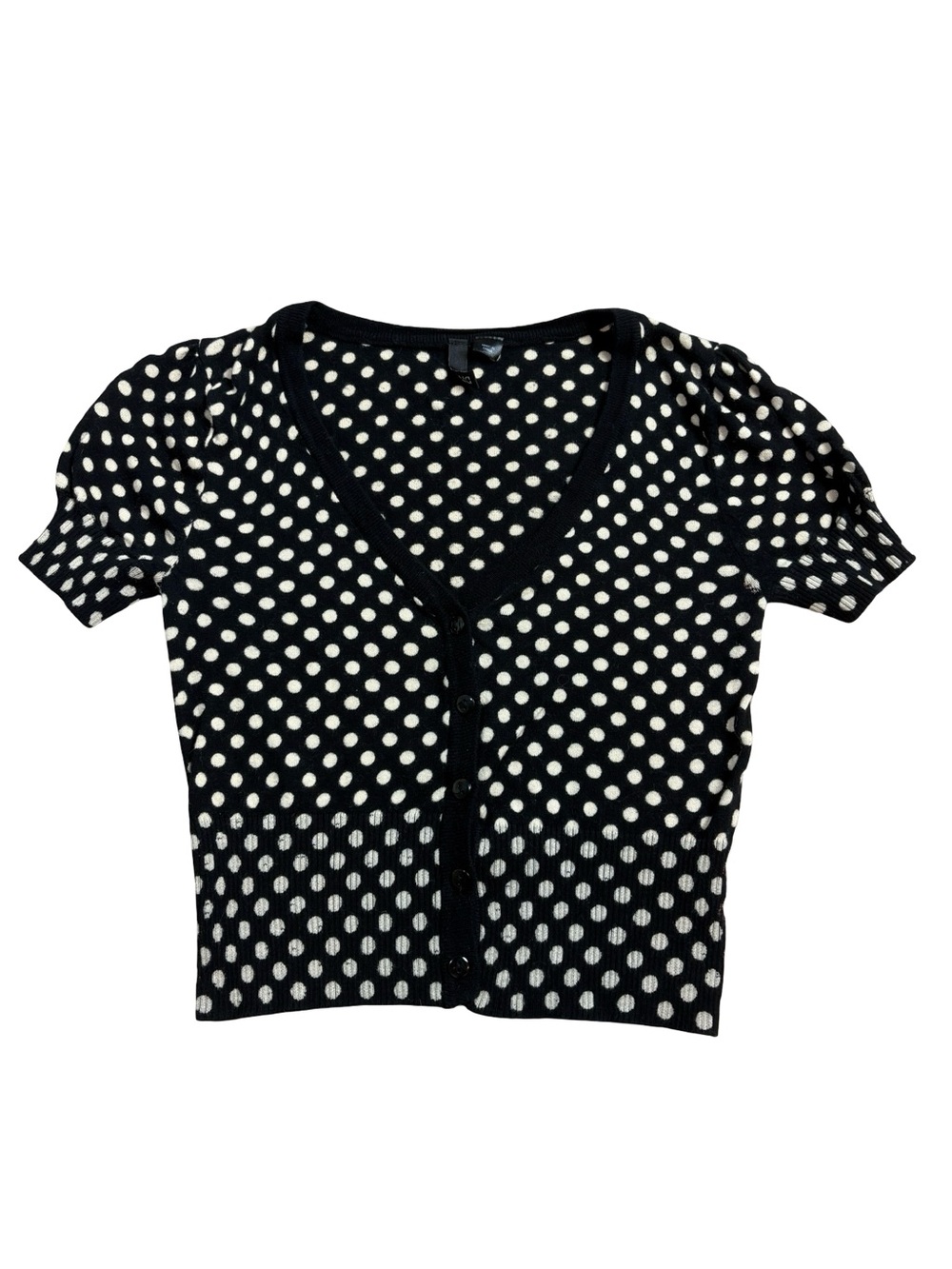 H&M Divided short-sleeve polka dot cardigan